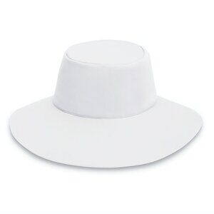 Aqua Hat in White